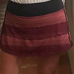 Lululemon tennis/run skort.